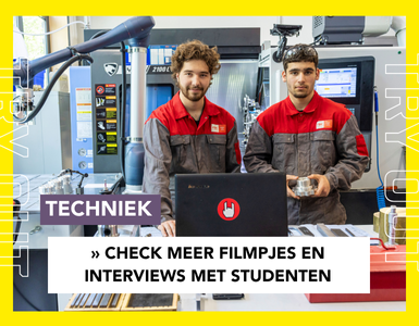 Check meer filmpjes en interviews met studenten