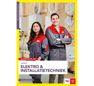 Monteur Elektrotechnische Installaties opleidingsflyer